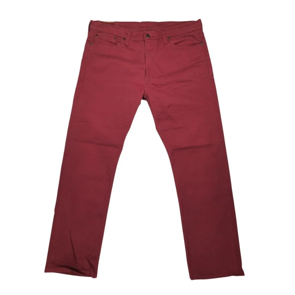 LEVI's 513 36X30 Maroon Jeans